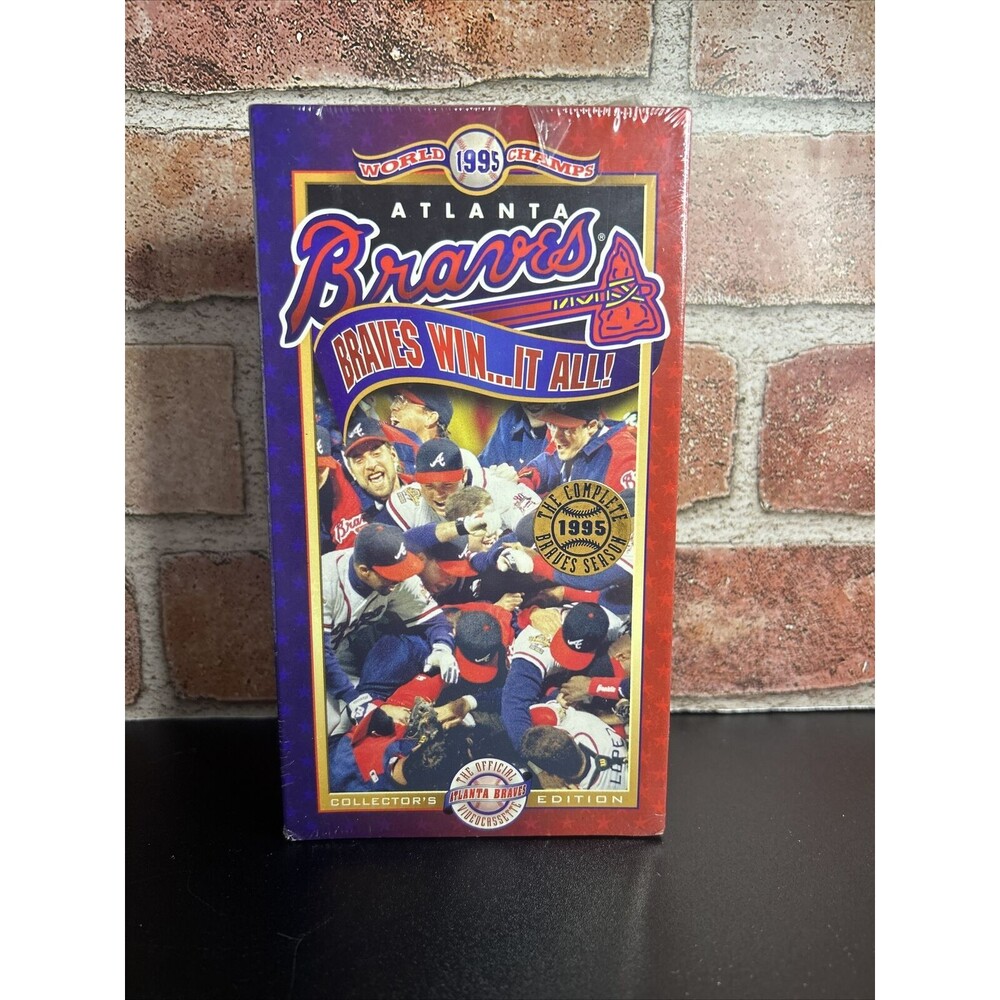 1995 Atlanta Braves World Champs Collectors Edition VHS Tape